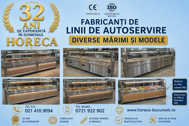 Horeca Bucuresti echipamente fast food, utilare shaormerii, rulote HORECA.